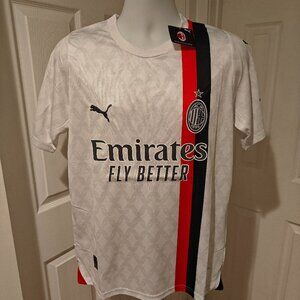 Puma Men's AC Milan Away Jersey 2023/24 Men's Sizes M and L NWT Soccer Serie A